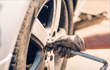 How to change a flat tire?